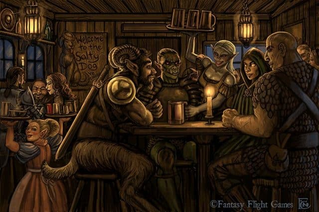 Tavern Picture (2d, fantasy, role playing)